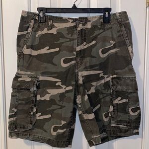 Mens Cargo Shorts Size 34